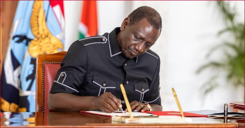 President William Ruto.